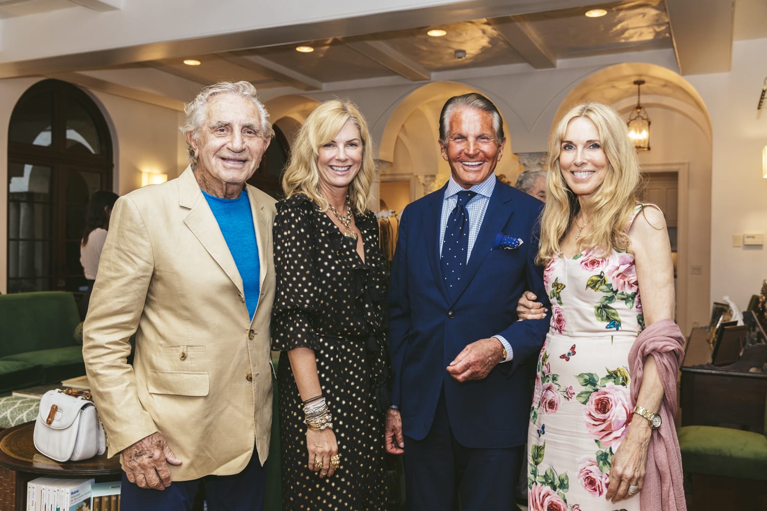 Alana Stewart And George Hamilton Join Dr. Joshua Hare During An 