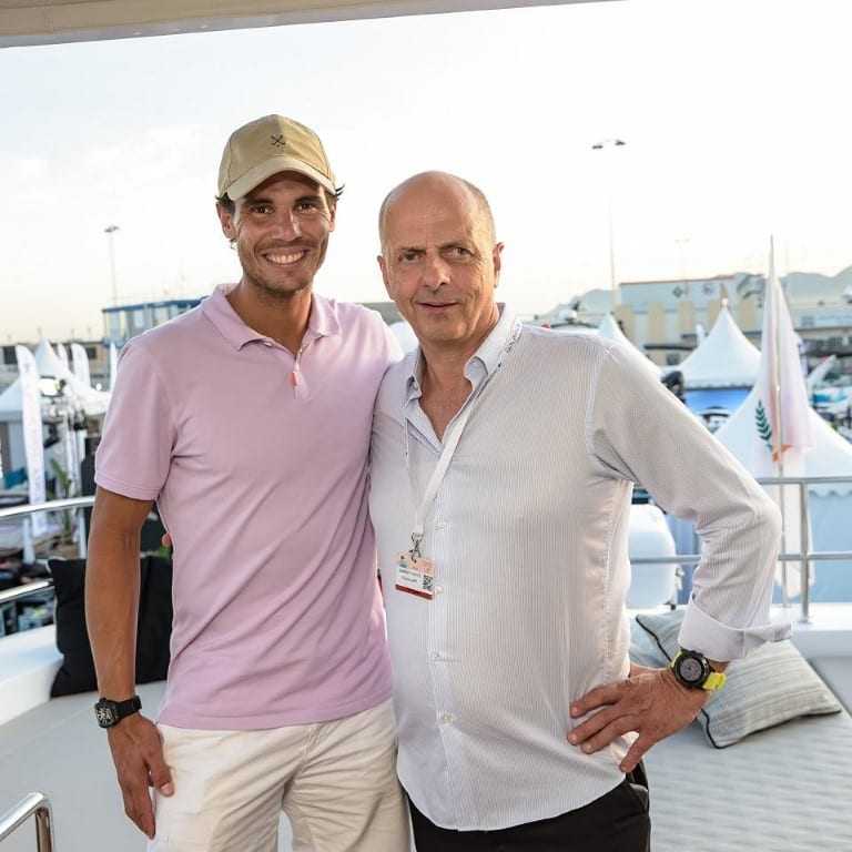 Rafael Nadal and Francis Lipp